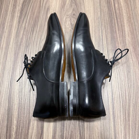 Bally Black Derby Dress Shoes with box | Sz US8.5 EU41.5 - Picture 4 of 11